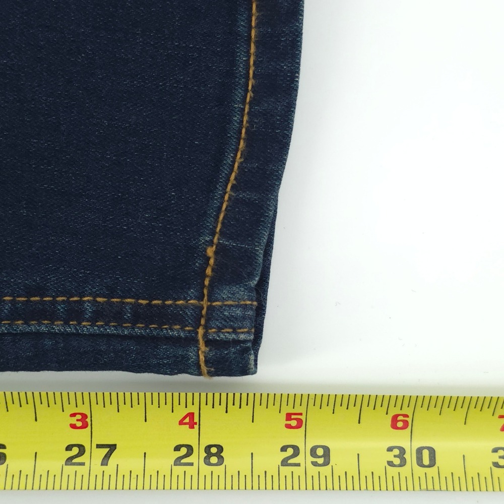 Vigoss‎ Womens Jeans Ace Super Skinny W26 L29 Dark Wash Distressed High Rise - Picture 10 of 10